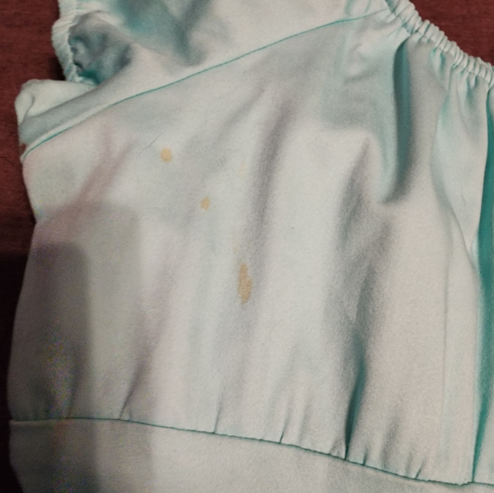 2X Powder Puff top teal
